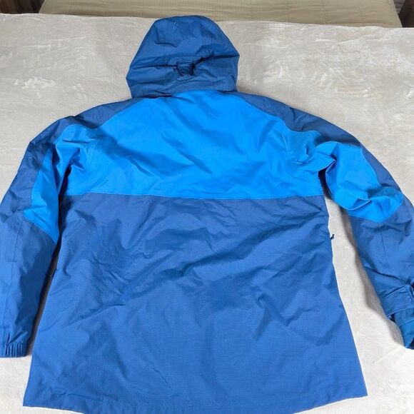 Columbia Interchange Omni-Tech Omni-Heat Jacket Men's Large Full Zip Hooded Blue - Picture 15 of 15